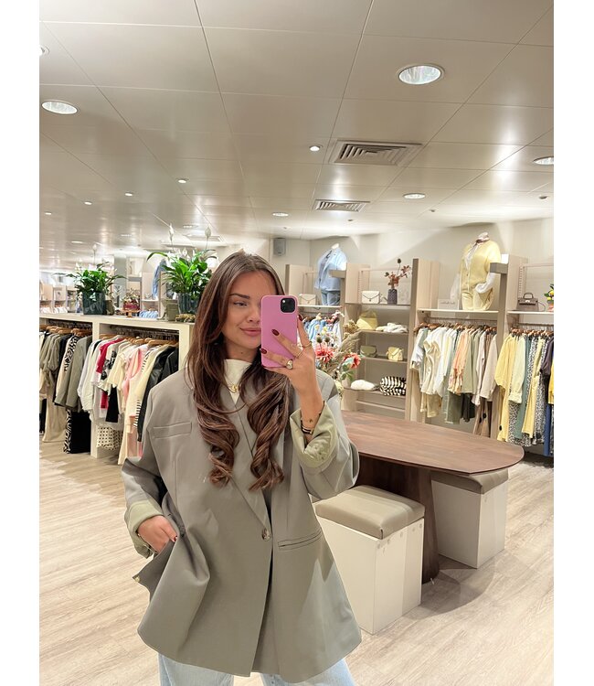 AMBIKA BLAZER (ARMY)