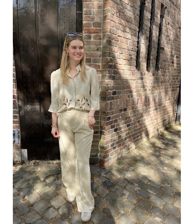 MITCH BLOUSE (BEIGE)