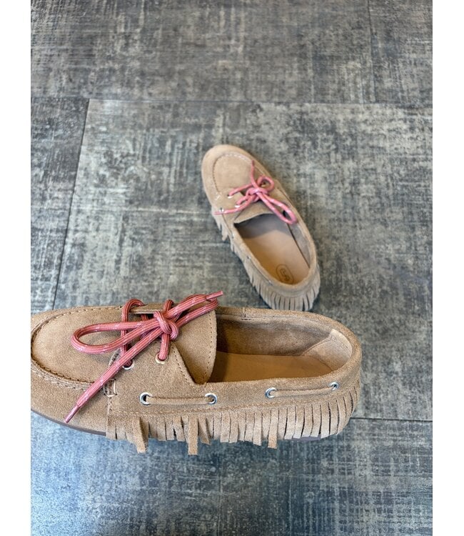 SHOECOLATE LOAFERS (TAUPE)