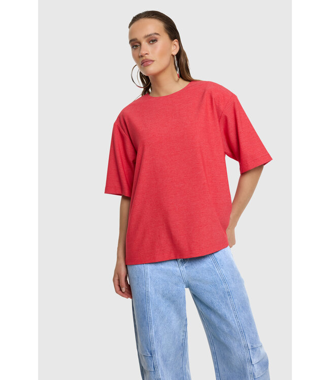 REFINED T-SHIRT (ROOD)