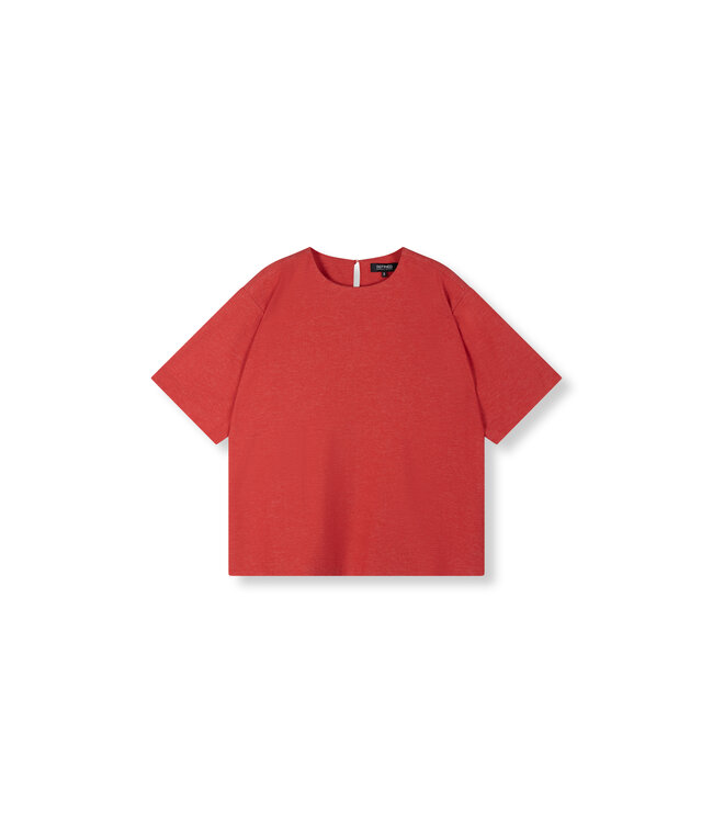 REFINED T-SHIRT (ROOD)