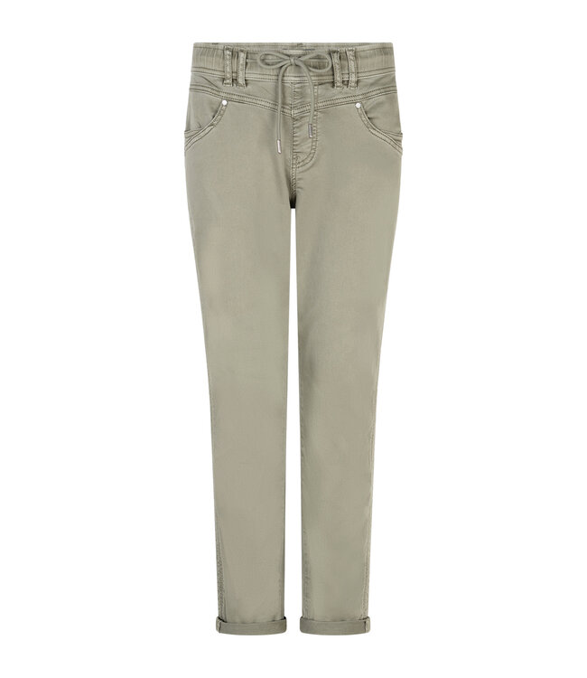 RED BUTTON BROEK (ARMY)