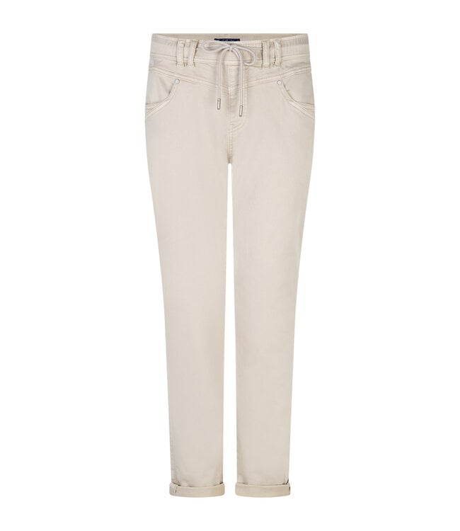 RED BUTTON BROEK (BEIGE)