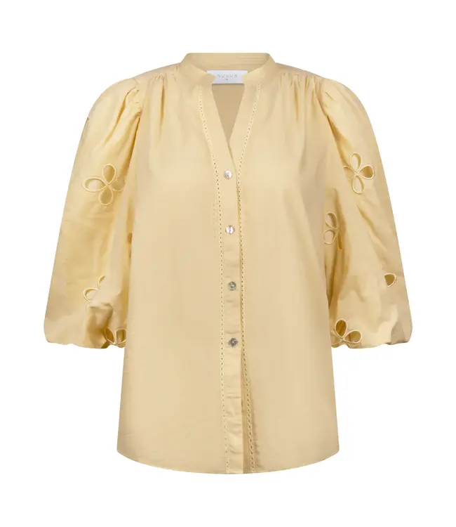 NUKUS BLOUSE (GEEL)