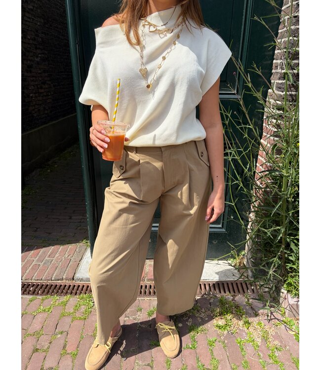 SISTERSPOINT BROEK (KHAKI)