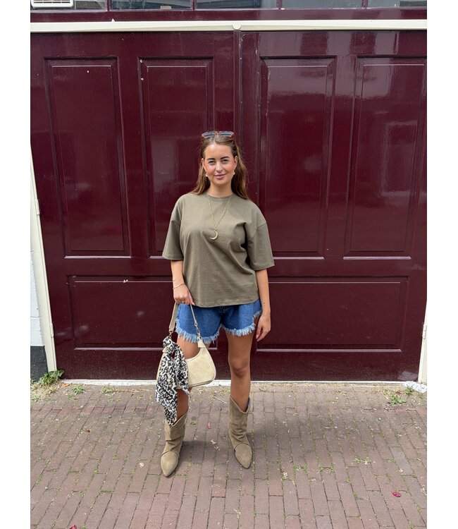 MITCH T-SHIRT (KHAKI)