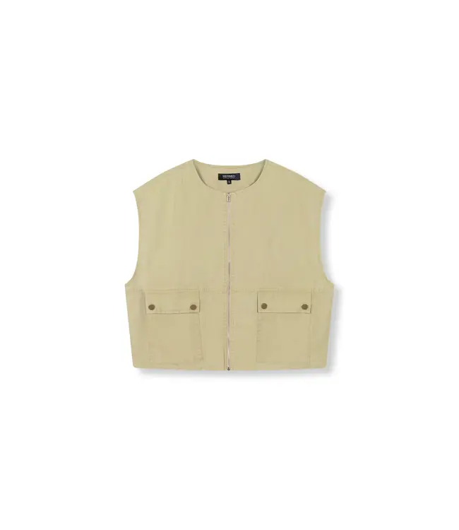 REFINED GILET (ARMY)