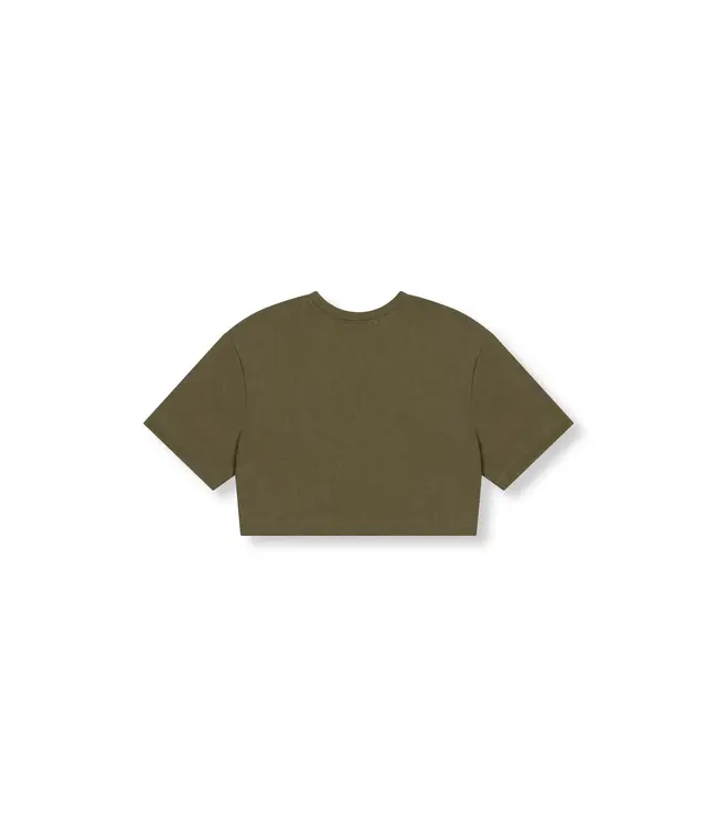 REFINED T-SHIRT (DONKER GROEN)