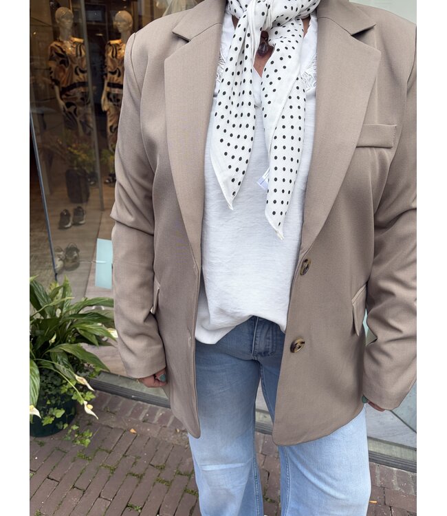 MITCH BLAZER (TAUPE)