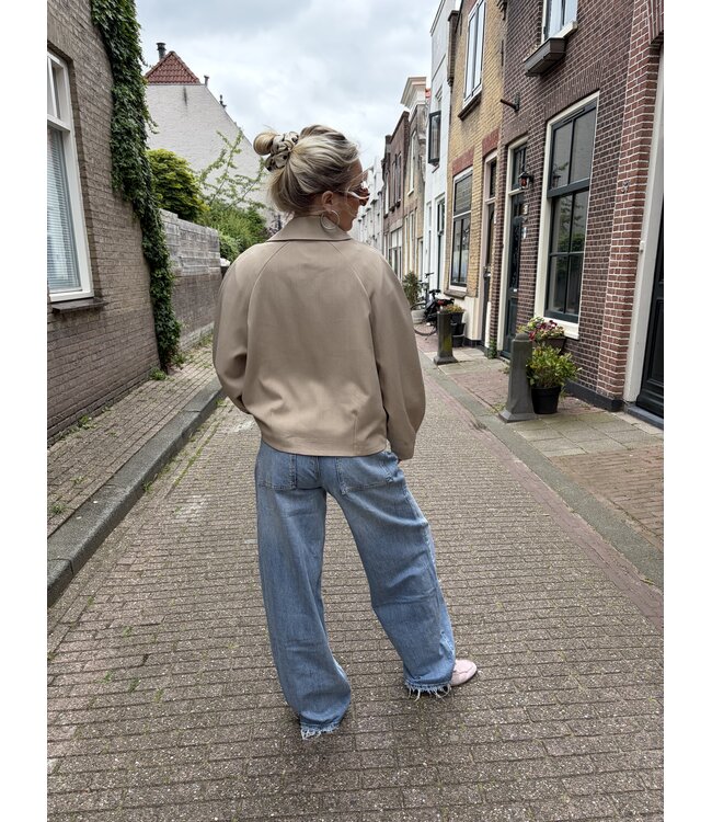 SISTERSPOINT BLAZER (TAUPE)