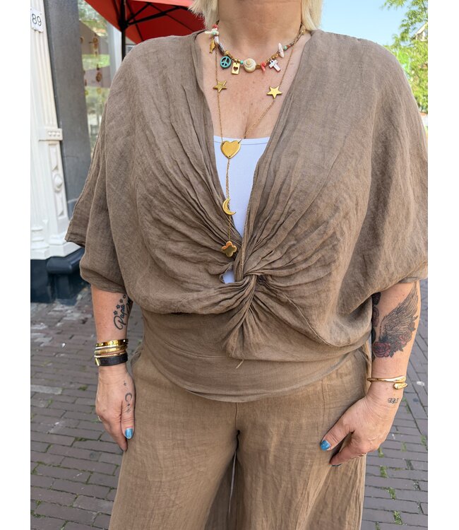 MITCH TOP (CAMEL)