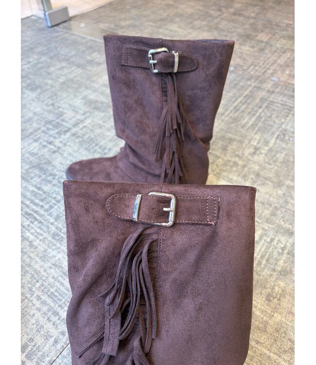 LA STRADA COWBOY BOOTS (DONKERBRUIN)