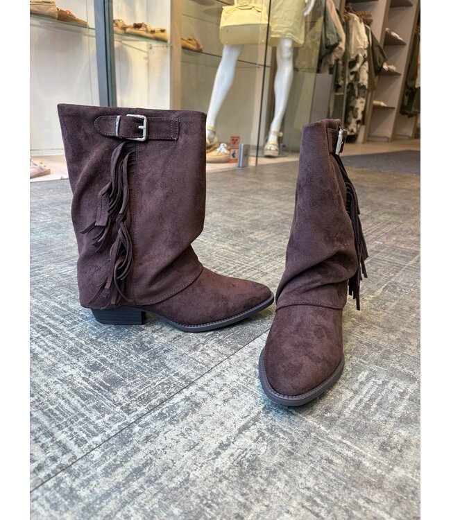 LA STRADA COWBOY BOOTS (DONKERBRUIN)