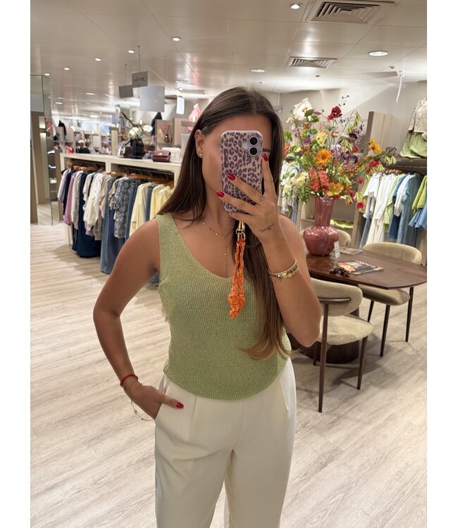 MITCH TOP (LICHTGROEN MINT)