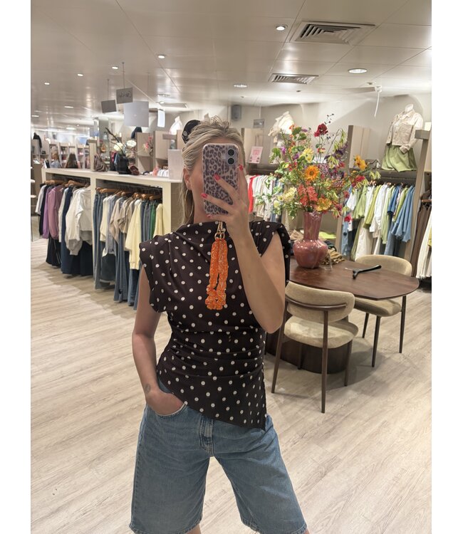 MITCH TOP (ROOD COMBI)