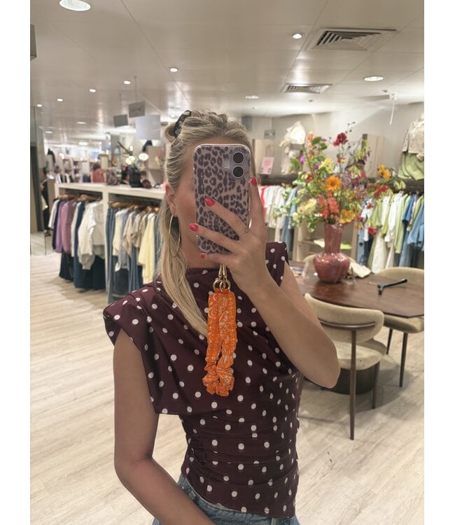 MITCH TOP (ROOD COMBI)