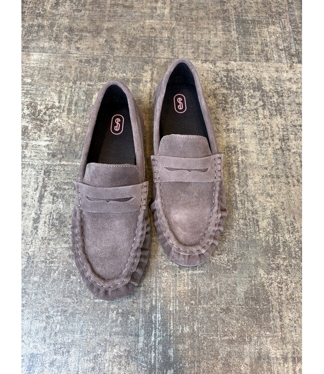 SHOECOLATE LOAFERS (GRIJS)