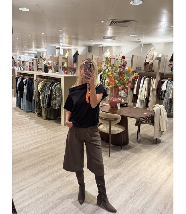 MITCH TOP (ZWART)