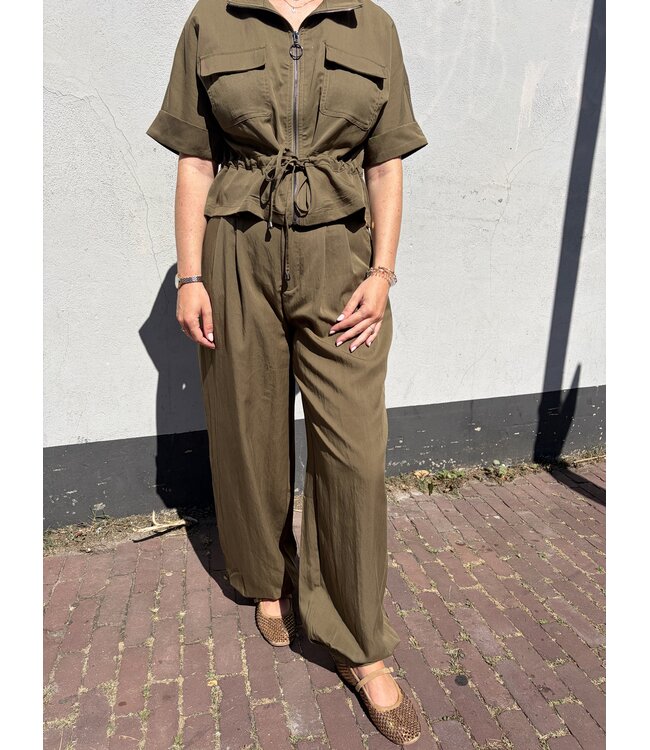 MITCH BROEK (DONKER GROEN)