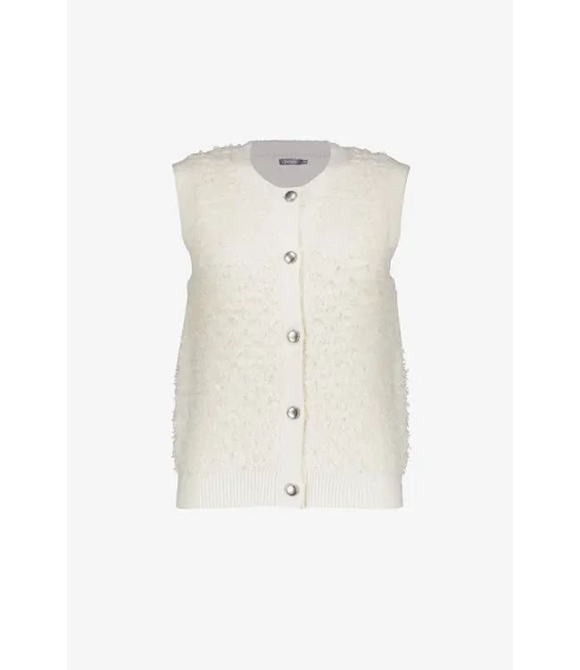 GEISHA GILET (ECRU-OFF WHITE)
