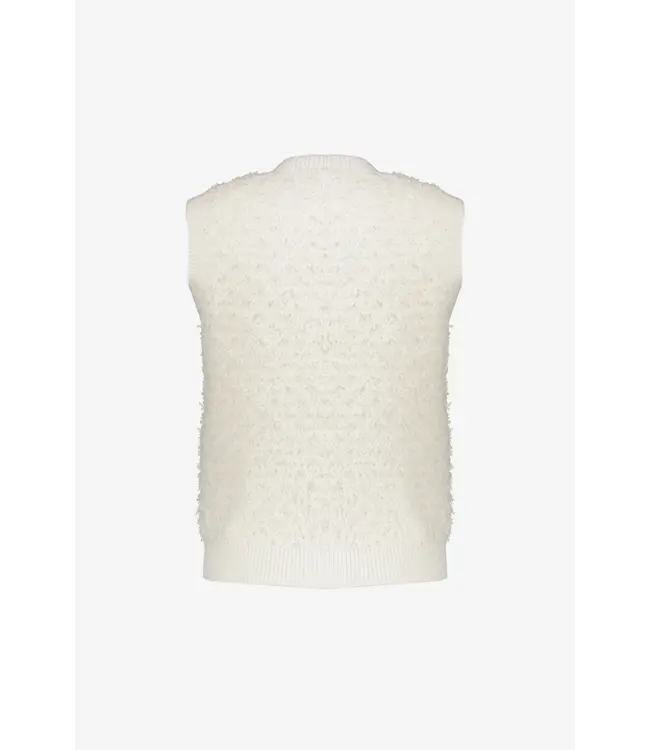 GEISHA GILET (ECRU-OFF WHITE)
