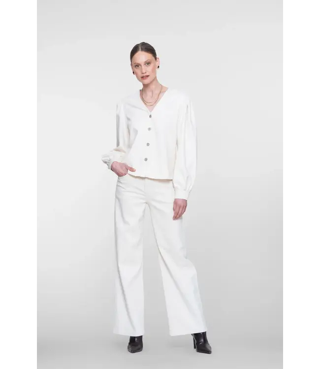 GEISHA BROEK (ECRU-OFF WHITE)
