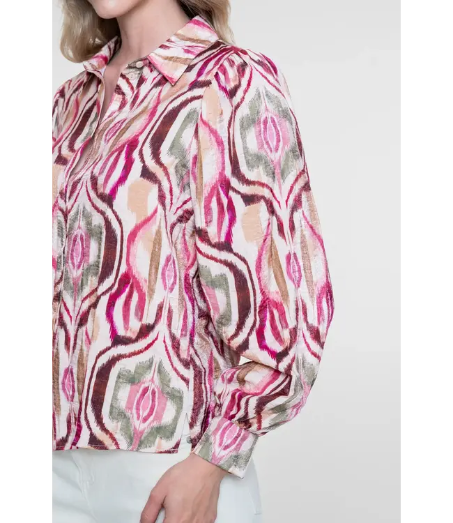 GEISHA BLOUSE (ROSE COMBI)