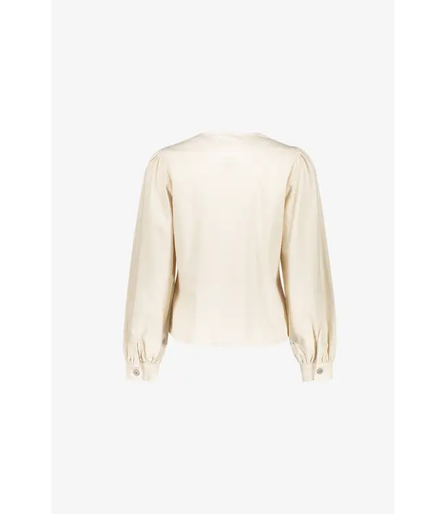 GEISHA BLOUSE (ECRU-OFF WHITE)
