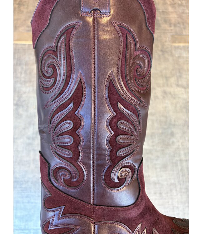 MITCH COWBOY BOOTS (BORDEAUX)