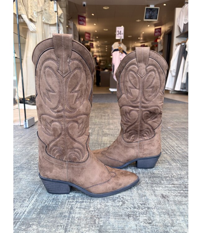 MITCH COWBOY BOOTS (CAMEL)