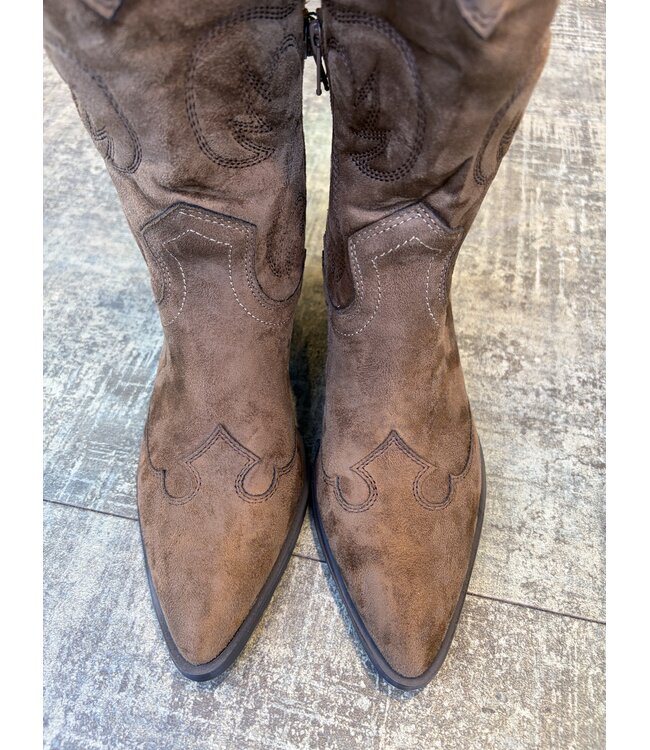 MITCH COWBOY BOOTS (CAMEL)