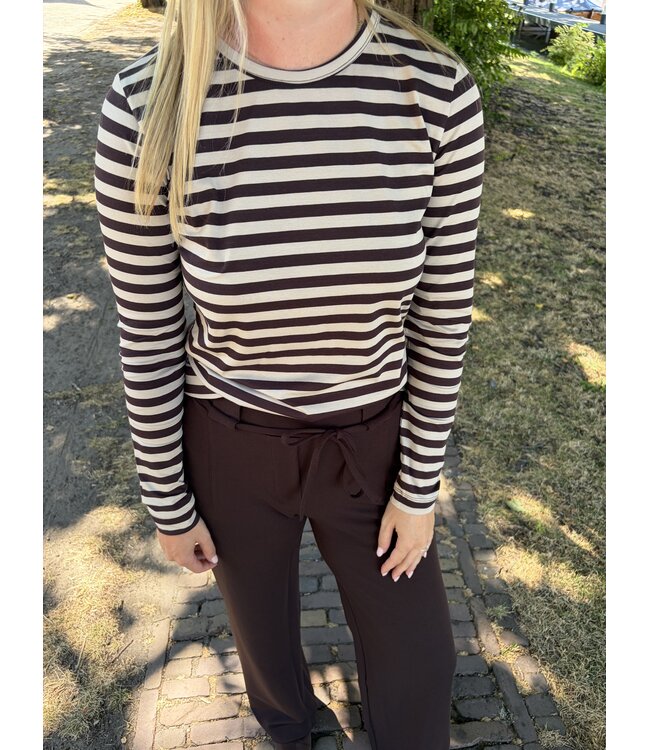 &CO WOMAN T-SHIRT (BRUIN COMBI)