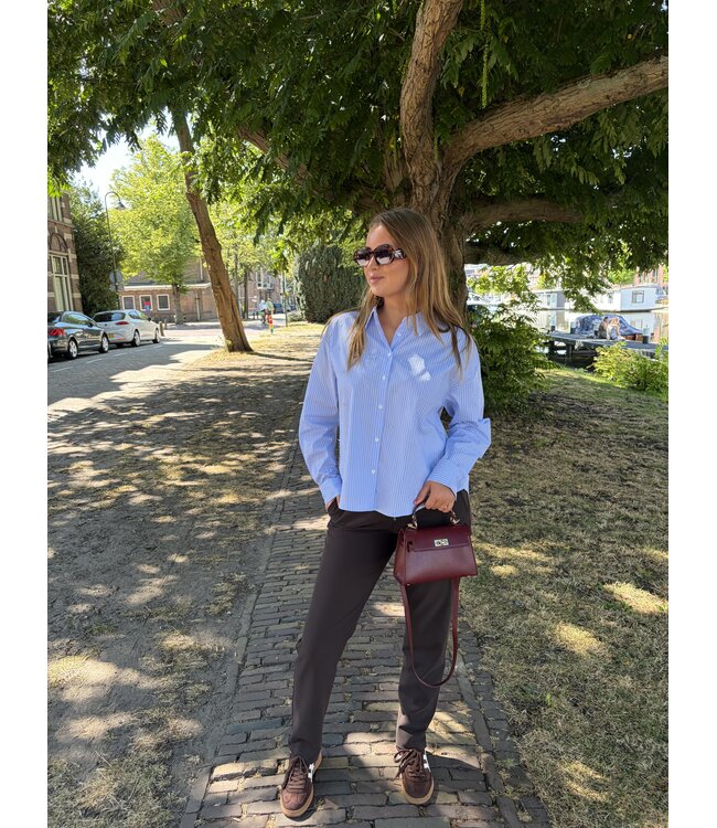 &CO WOMAN BROEK (BRUIN)