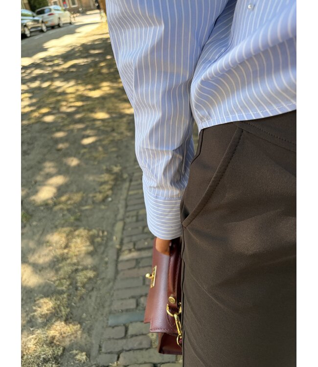&CO WOMAN BROEK (BRUIN)