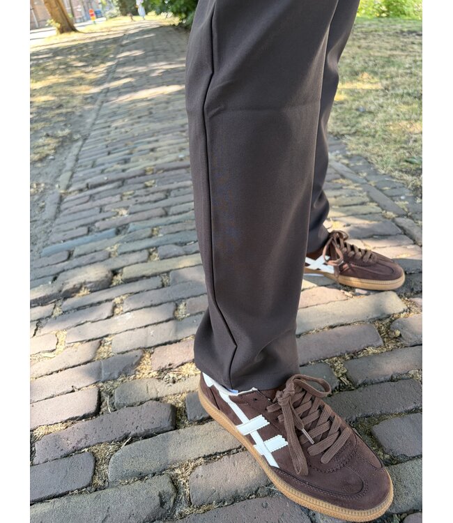 &CO WOMAN BROEK (BRUIN)