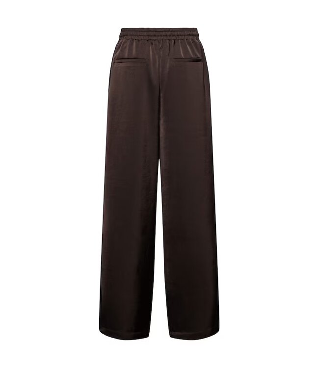 &CO WOMAN BROEK (DONKERBRUIN)