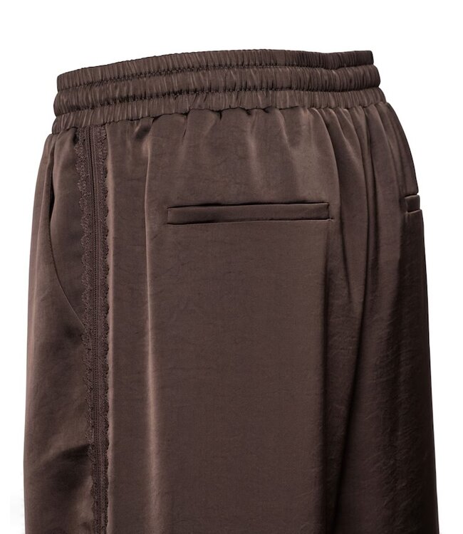 &CO WOMAN BROEK (DONKERBRUIN)