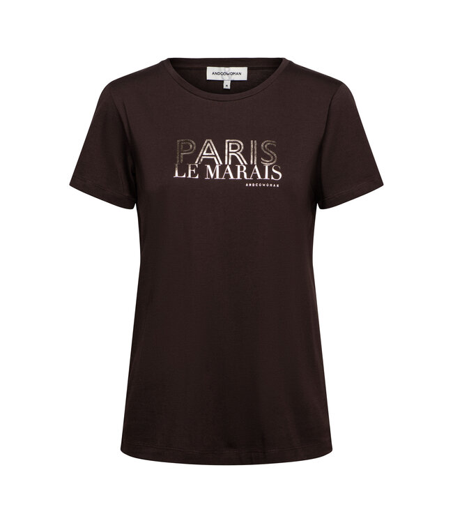 &CO WOMAN T-SHIRT (BRUIN)