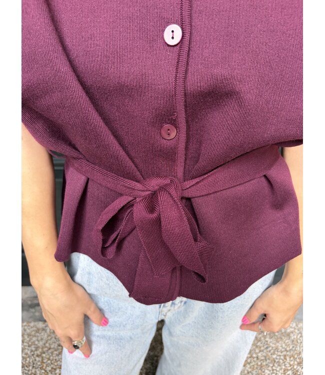 MITCH TOP (BORDEAUX)