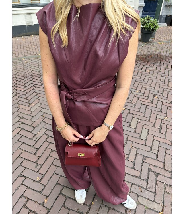 MITCH TOP (BORDEAUX)