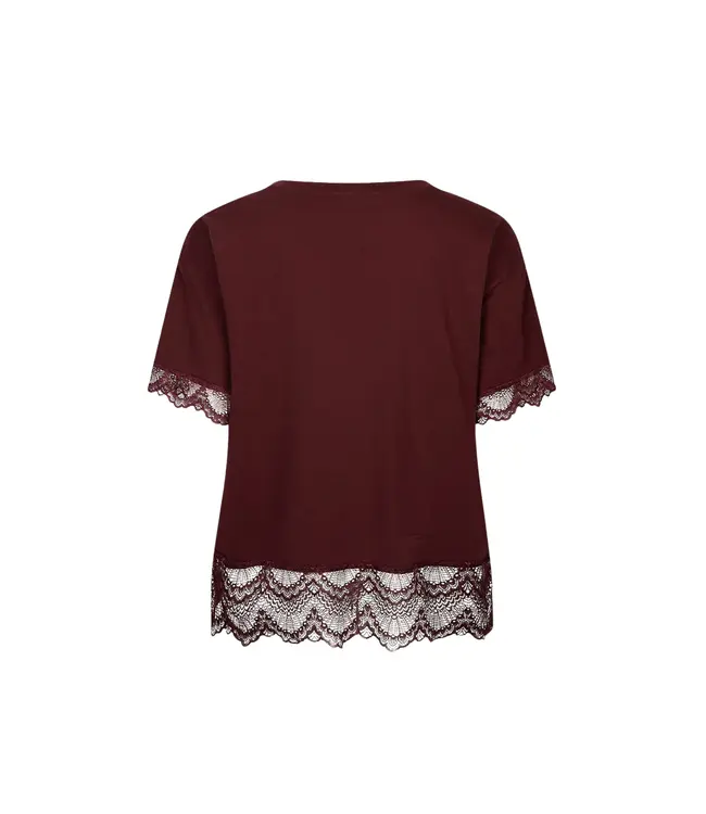ESQUALO T-SHIRT (BORDEAUX)