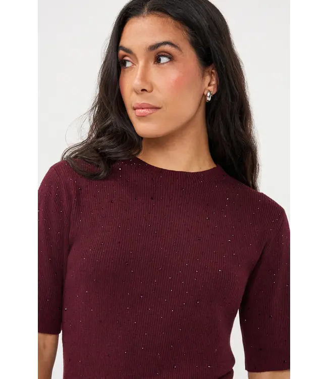 ESQUALO T-SHIRT (BORDEAUX)