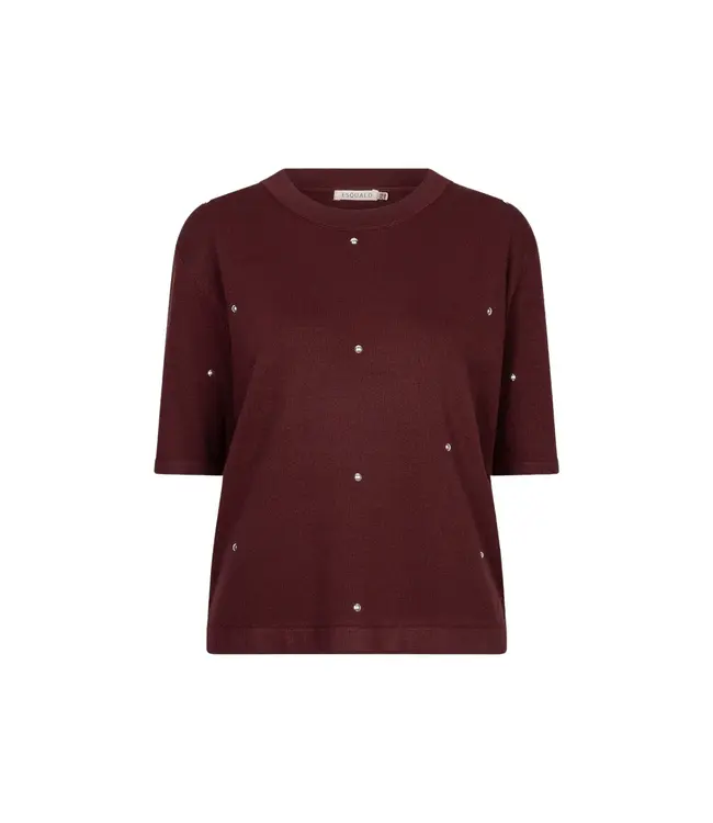 ESQUALO T-SHIRT (BORDEAUX)