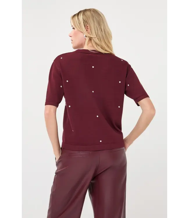 ESQUALO T-SHIRT (BORDEAUX)