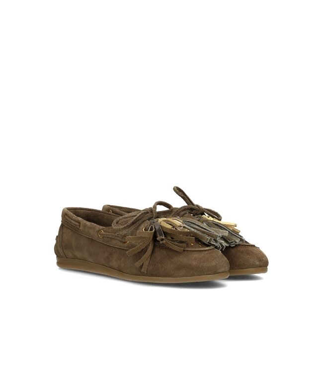 POELMAN LOAFERS (DONKER GROEN)