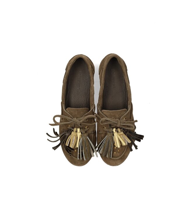 POELMAN LOAFERS (DONKER GROEN)