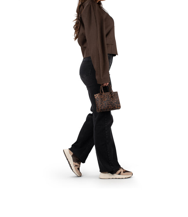POELMAN SNEAKERS (BRUIN COMBI)