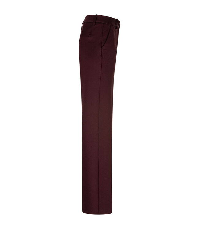 RED BUTTON BROEK (BORDEAUX)