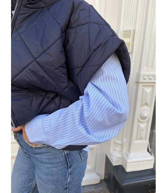 MITCH GILET (BLAUW)
