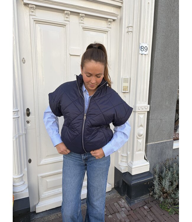 MITCH GILET (BLAUW)
